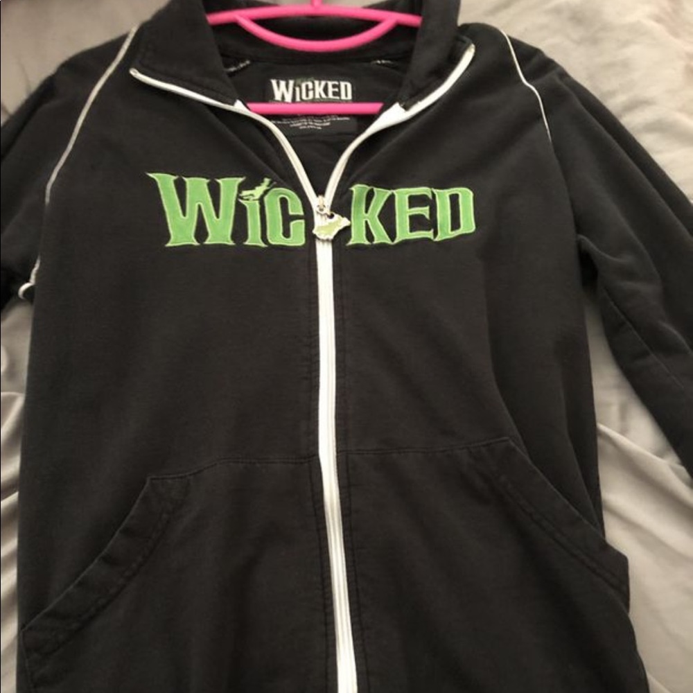 Wicked the musical zip up sweater